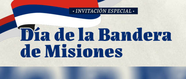 OBERÁ: Convocan al acto oficial por el Día de la Bandera de Misiones OBERÁ: Convocan al acto oficial por el Día de la Bandera de Misiones