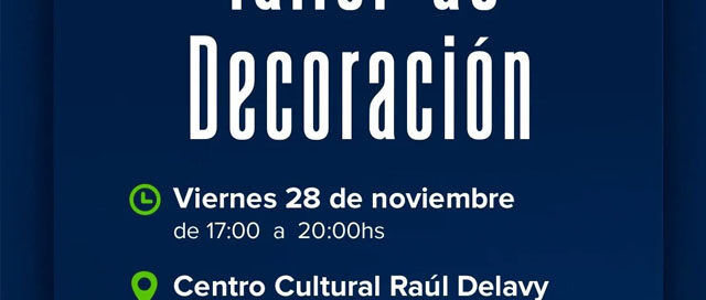 APÓSTOLES: Muestra anual del Taller de Decoración en el Centro Cultural APÓSTOLES: Muestra anual del Taller de Decoración en el Centro Cultural