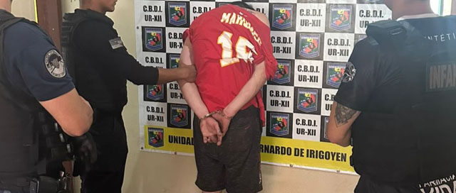 BERNARDO DE IRIGOYEN: Detuvieron a un prófugo cuando intentaba cruzar la frontera BERNARDO DE IRIGOYEN: Detuvieron a un prófugo cuando intentaba cruzar la frontera