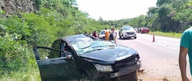 DOS HERMANAS: Una familia resultó herida tras despiste en la Ruta Nacional 14 DOS HERMANAS: Una familia resultó herida tras despiste en la Ruta Nacional 14