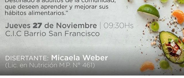 PTO RICO: Taller de nutrición para promover hábitos saludables en la comunidad PTO RICO: Taller de nutrición para promover hábitos saludables en la comunidad
