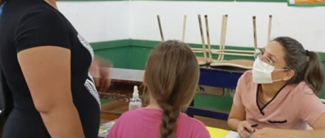 SAN VICENTE: Operativos de salud escolar en el marco del programa PROSAME SAN VICENTE: Operativos de salud escolar en el marco del programa PROSAME