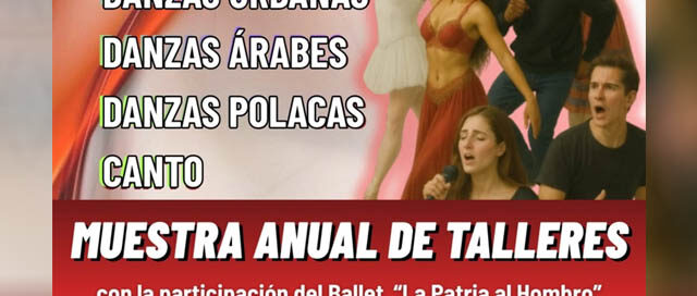 WANDA: La Dirección de Cultura realizará la muestra anual de talleres este jueves WANDA: La Dirección de Cultura realizará la muestra anual de talleres este jueves