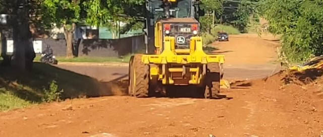 CANDELARIA: Obras Públicas realizó trabajos de mejoramiento vial en el barrio 2 de Febrero CANDELARIA: Obras Públicas realizó trabajos de mejoramiento vial en el barrio 2 de Febrero