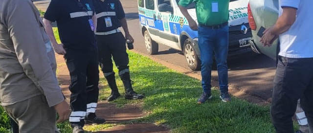 IGUAZÚ: Coordinan mejoras viales y ambientales en el barrio Santa Rosa