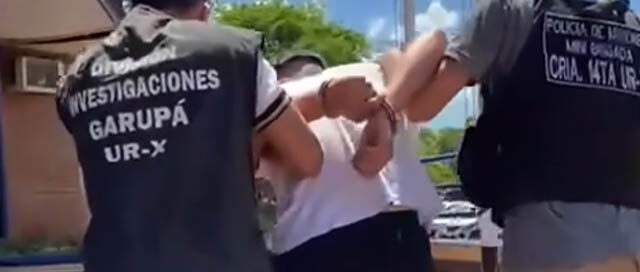 GARUPÁ: Detienen a un joven que fingió ser víctima de robo para encubrir un asalto a mano armada GARUPÁ: Detienen a un joven que fingió ser víctima de robo para encubrir un asalto a mano armada