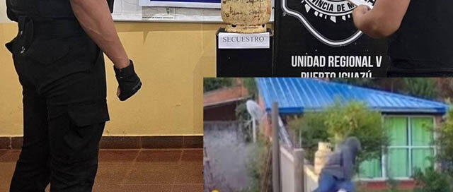 WANDA: La Policía recuperó una garrafa robada y busca al sospechoso WANDA: La Policía recuperó una garrafa robada y busca al sospechoso