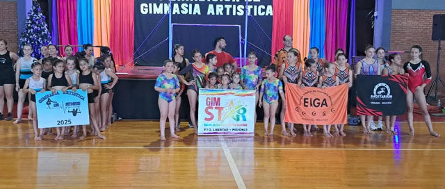 Wanda: La Escuela Municipal de Gimnasia Artística realizó su primera exhibición anual Wanda: La Escuela Municipal de Gimnasia Artística realizó su primera exhibición anual