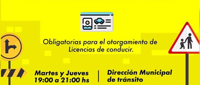 IGUAZÚ: Charlas obligatorias de educación vial para renovar u obtener la licencia de conducir