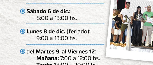 ELDORADO: Comenzó la venta de tarjetas para la Cena de la Fiesta del Deporte ELDORADO: Comenzó la venta de tarjetas para la Cena de la Fiesta del Deporte