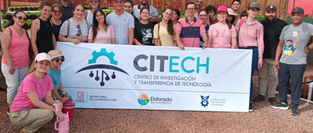 ELDORADO: Estudiantes de Jardinería visitaron el CITECH para intercambio académico ELDORADO: Estudiantes de Jardinería visitaron el CITECH para intercambio académico