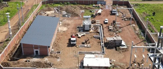 GARUPÁ: Avanza la construcción de la nueva Estación Transformadora