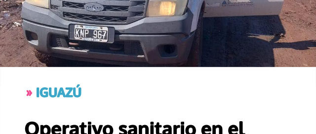 IGUAZÚ: Operativo sanitario en el basural local no detectó riesgos
