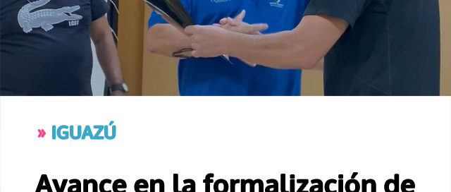 IGUAZÚ: Avance en la formalización de asociaciones civiles IGUAZÚ: Avance en la formalización de asociaciones civiles