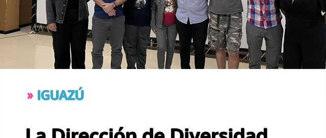 IGUAZÚ: La Dirección de Diversidad cerró el año con un balance positivo IGUAZÚ: La Dirección de Diversidad cerró el año con un balance positivo