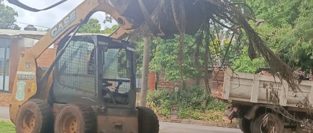 IGUAZÚ: Avanzan los trabajos de mantenimiento en espacios públicos