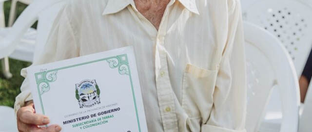 AZARA: Passalacqua encabezará la entrega de permisos de ocupación y títulos de propiedad AZARA: Passalacqua encabezará la entrega de permisos de ocupación y títulos de propiedad