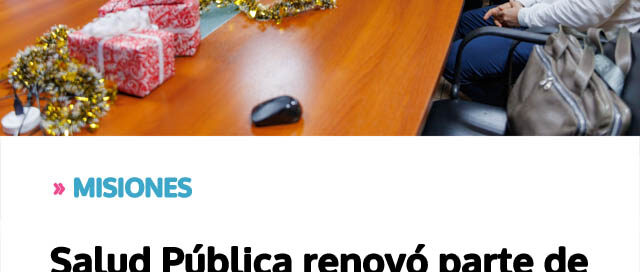 Salud Pública renovó parte de su Gabinete provincial Salud Pública renovó parte de su Gabinete provincial