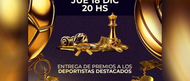 APÓSTOLES: La Municipalidad reconocerá a los deportistas destacados en la Gala Deportiva 2025 APÓSTOLES: La Municipalidad reconocerá a los deportistas destacados en la Gala Deportiva 2025