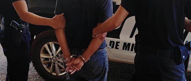 Tres hombres detenidos por violencia familiar en Alem y San Javier Tres hombres detenidos por violencia familiar en Alem y San Javier