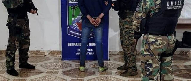 SAN VICENTE: Recapturan a uno de los siete evadidos de la comisaría de Bernardo de Irigoyen SAN VICENTE: Recapturan a uno de los siete evadidos de la comisaría de Bernardo de Irigoyen