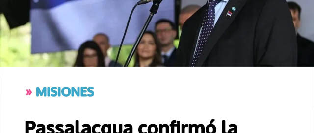 Passalacqua confirmó la prórroga de los programas “Ahora” hasta marzo de 2026