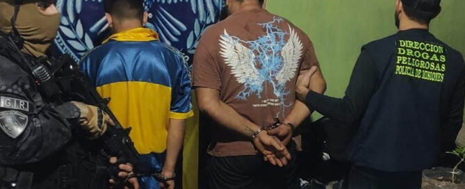POSADAS: Golpe al narcomenudeo en barrio A 3-2: dos detenidos y marihuana secuestrada