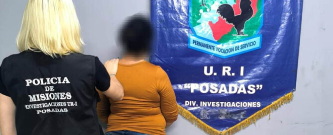 POSADAS: Detienen a empleada doméstica acusada de robar dinero y joyas a su empleadora