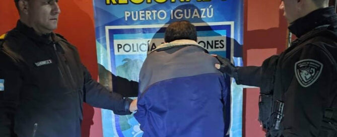 ANDRESITO: Detuvieron a un hombre que hirió con un cuchillo a su compañero de tragos