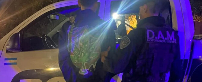 GARUPÁ: Detuvieron a un hombre que asaltó a un joven con un arma de utilería