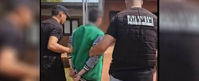 POSADAS: Detuvieron a prófugo brasileño por narcotráfico en un inquilinato del barrio Aeroclub