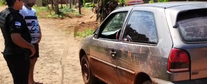 SAN ANTONIO: Frontera blindada: patrulla de la Policía recuperó un auto robado en Brasil