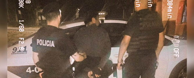 ELDORADO: Conducía ebrio, cayó de la moto y fue detenido tras ser detectado por cámaras