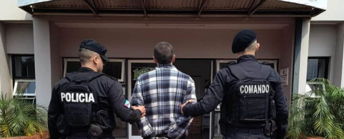 CAPIOVÍ: Detienen a prófugo brasileño buscado por narcotráfico y tráfico de armas