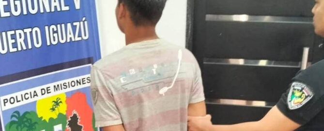 IGUAZÚ: Detienen a joven acusado de múltiples robos y recuperan objetos sustraídos