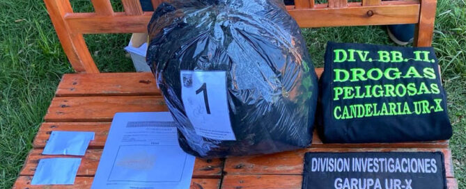 GARUPÁ: La Policía frustró una transacción de droga y secuestró casi 2 kilos de marihuana