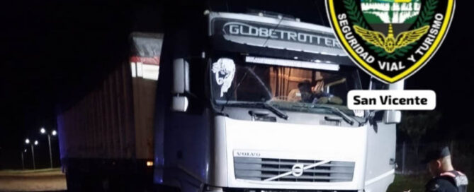 SAN VICENTE: Retuvieron dos camiones con soja por disposición de ATM SAN VICENTE: Retuvieron dos camiones con soja por disposición de ATM