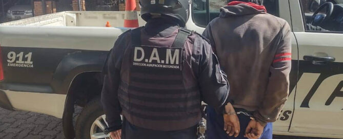 Tres detenidos y secuestros tras operativos simultáneos de la Agrupación Motorizada