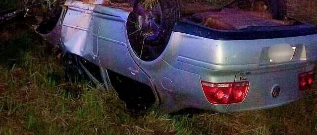 JARDÍN AMÉRICA: Conductor ebrio despistó en la Ruta 12 y fue detenido JARDÍN AMÉRICA: Conductor ebrio despistó en la Ruta 12 y fue detenido