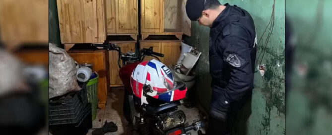 Esclarecen robo de motopartes en el corralón municipal; un detenido y secuestros