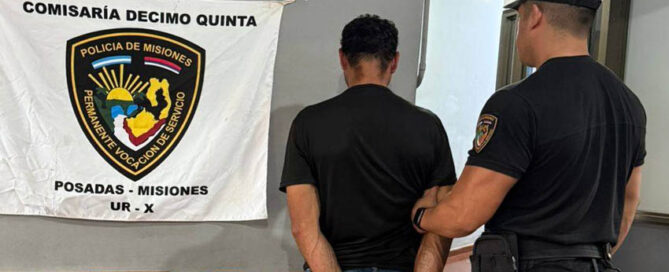 Detuvieron a un hombre tras romper el parabrisas de un auto e intentar robar en El Porvenir II