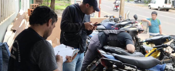 Caen talleres y viviendas vinculadas a una red que robaba y desguazaba motos