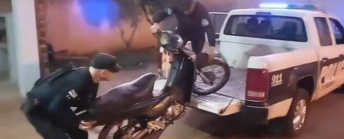 Recuperan una moto robada y detienen al sospechoso tras un operativo exprés