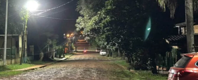 WANDA: Instalan luminarias LED para reforzar el alumbrado público en el barrio Cooperativa WANDA: Instalan luminarias LED para reforzar el alumbrado público en el barrio Cooperativa