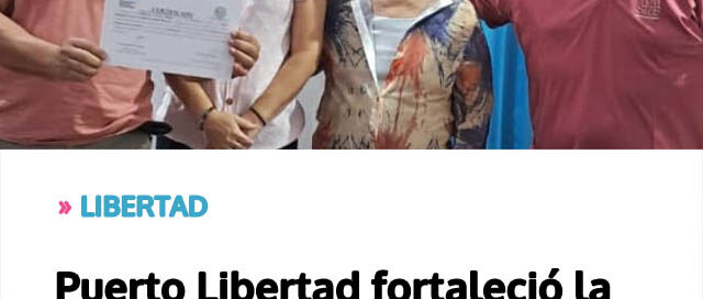 Puerto Libertad fortaleció la capacitación comunitaria con un curso de hidroponía Puerto Libertad fortaleció la capacitación comunitaria con un curso de hidroponía