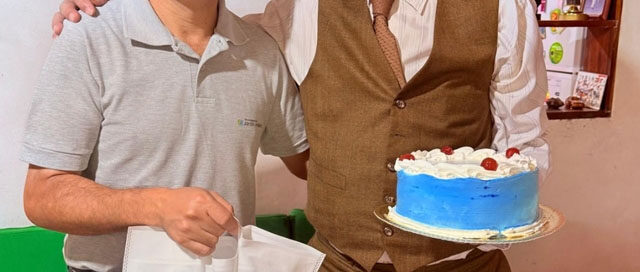 JARDÍN AMÉRICA: Don Mario Rosa celebró sus 80 años con recuerdos de su trayectoria y compromiso comunitario JARDÍN AMÉRICA: Don Mario Rosa celebró sus 80 años con recuerdos de su trayectoria y compromiso comunitario