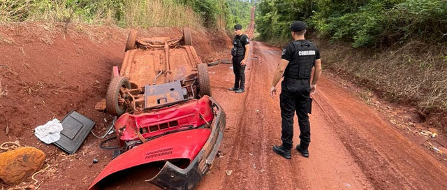 ANDRESITO: Una joven resultó herida tras el despiste de un automóvil en Picada Unión ANDRESITO: Una joven resultó herida tras el despiste de un automóvil en Picada Unión