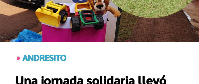 ANDRESITO: Una jornada solidaria llevó alegría al Hogar de Niños “El Refugio” ANDRESITO: Una jornada solidaria llevó alegría al Hogar de Niños “El Refugio”