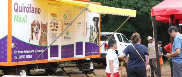 ELDORADO: Operativo de esterilización de mascotas en el Quirófano Veterinario Móvil