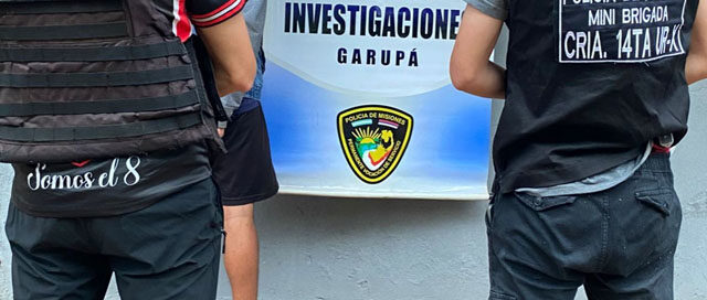 GARUPÁ: Detuvieron a un joven tras intentar ingresar a una vivienda de madrugada